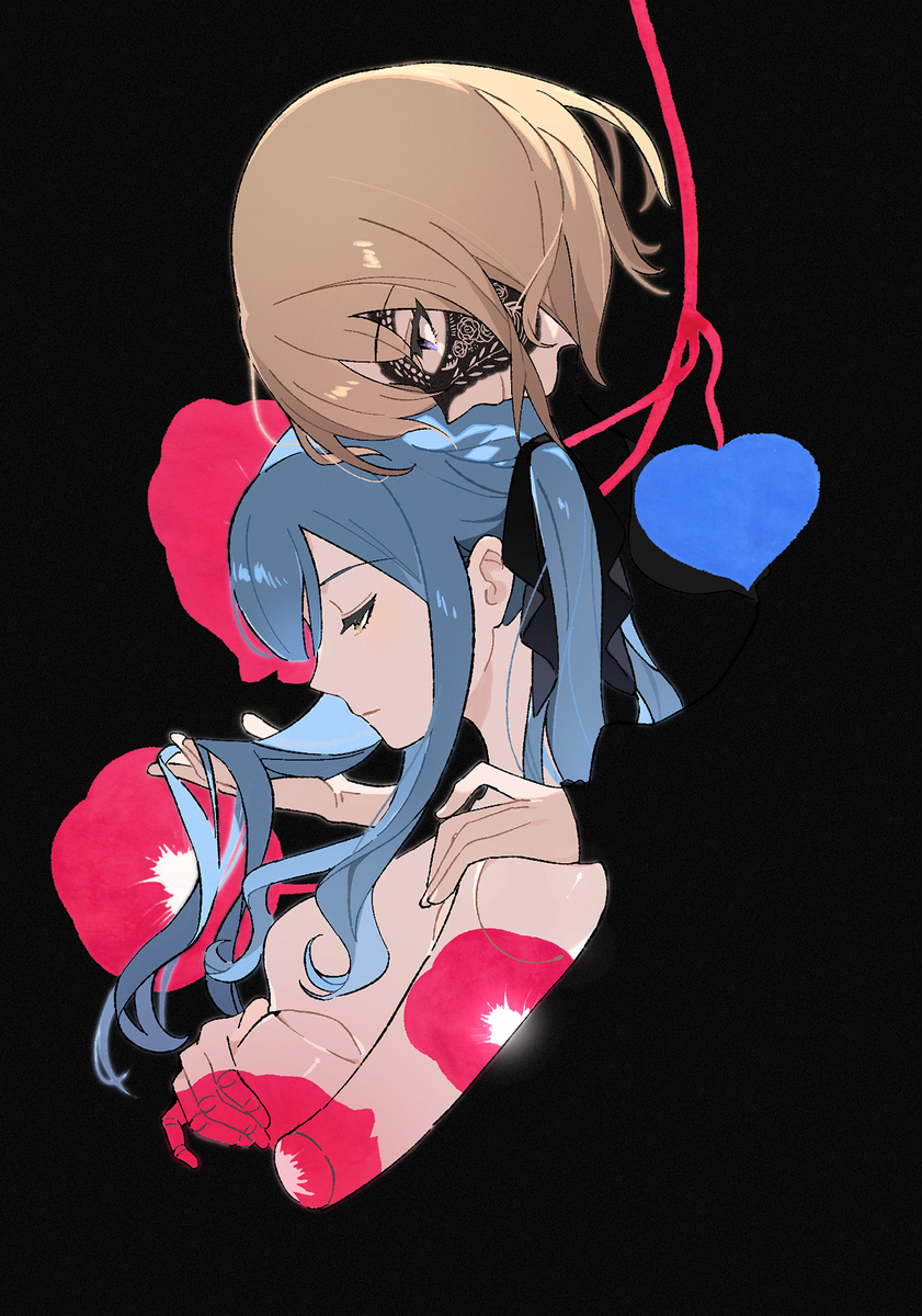 This is a pixiv picture whose title is 人形.
