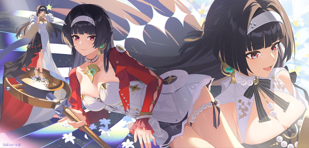 This is a pixiv picture whose title is 耀嘉音我是你的粉丝啊！！！.