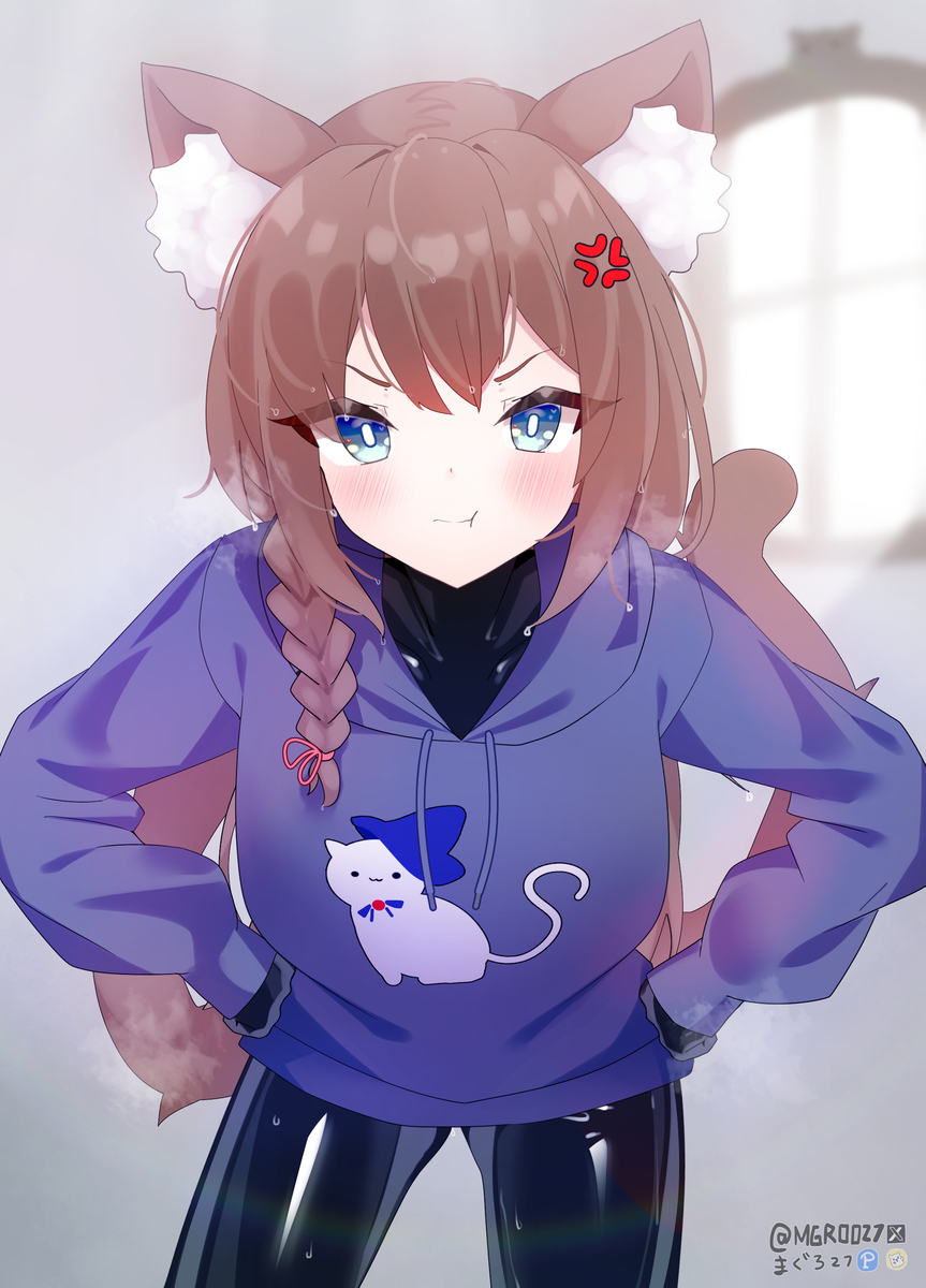 This is a pixiv picture whose title is Nyaa!!.
