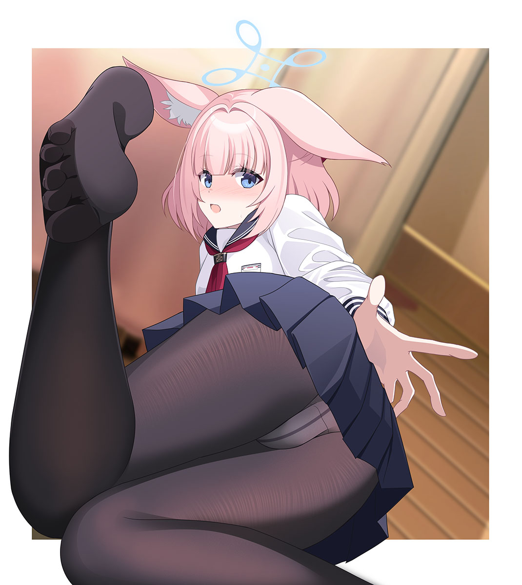 This is a pixiv picture whose title is 🦊.