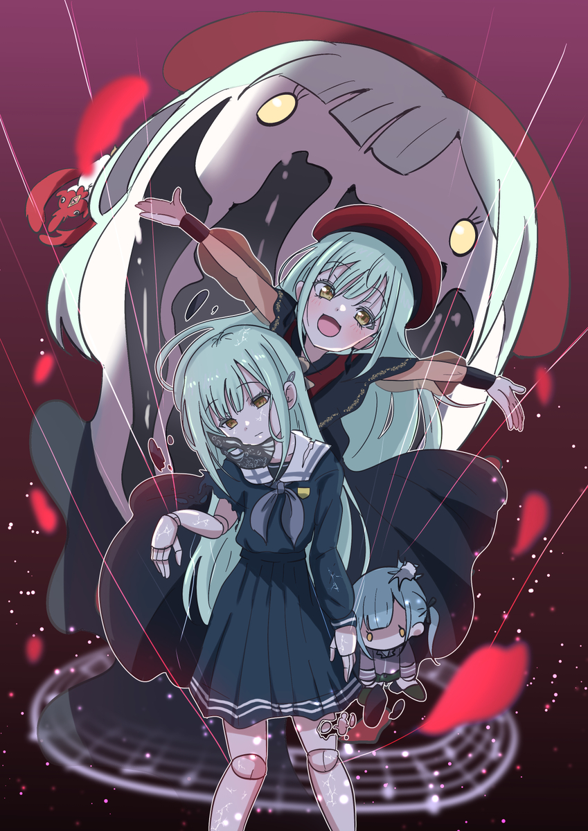 This is a pixiv picture whose title is 「我、死を恐れる勿れ。」.