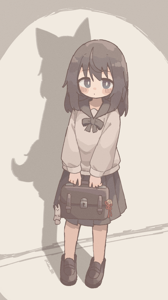 This is a pixiv picture whose title is 🦊.