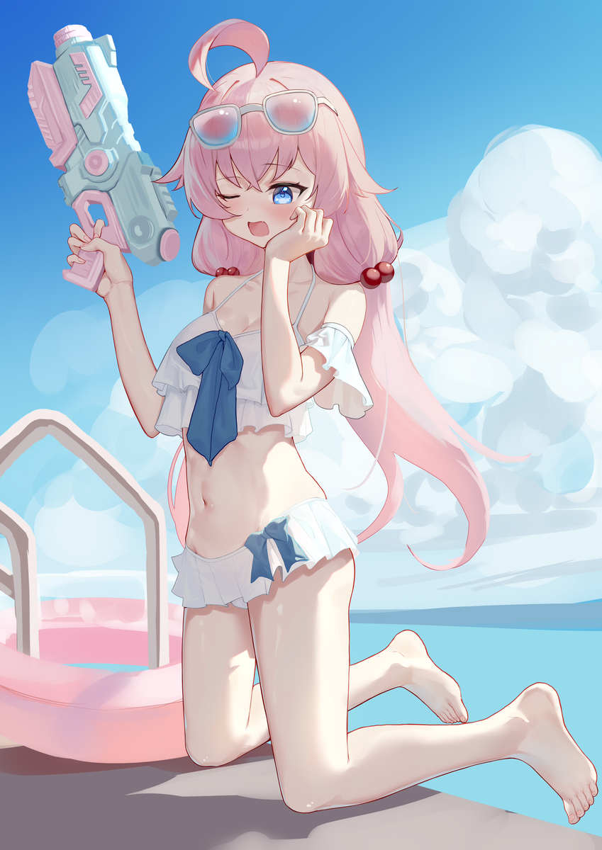 This is a pixiv picture whose title is 练习.