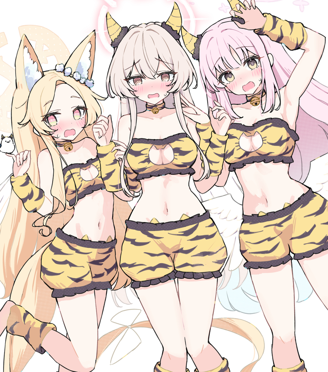 This is a pixiv picture whose title is ティーパーティー（節分）.