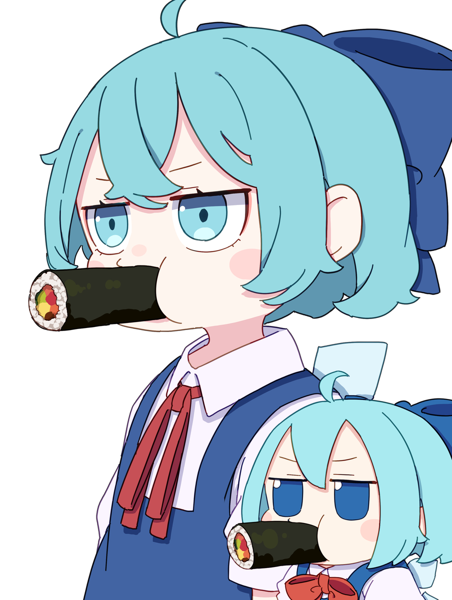 This is a pixiv picture whose title is 恵方巻き.