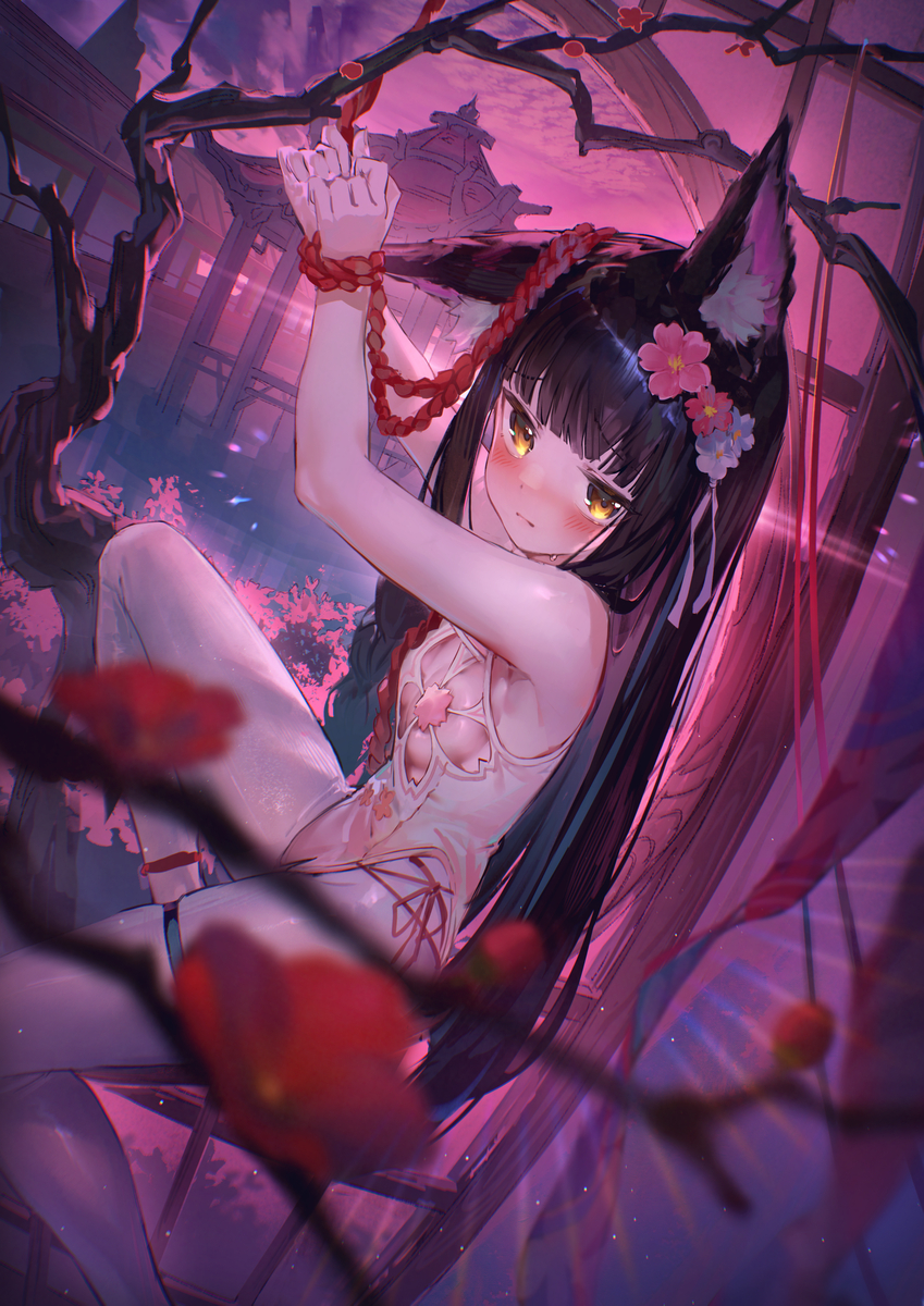 This is a pixiv picture whose title is 長門.