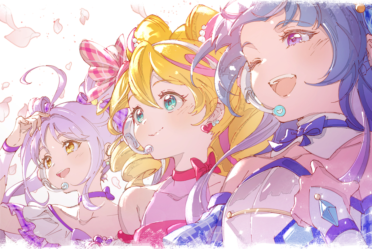 This is a pixiv picture whose title is アイドルプリキュア.