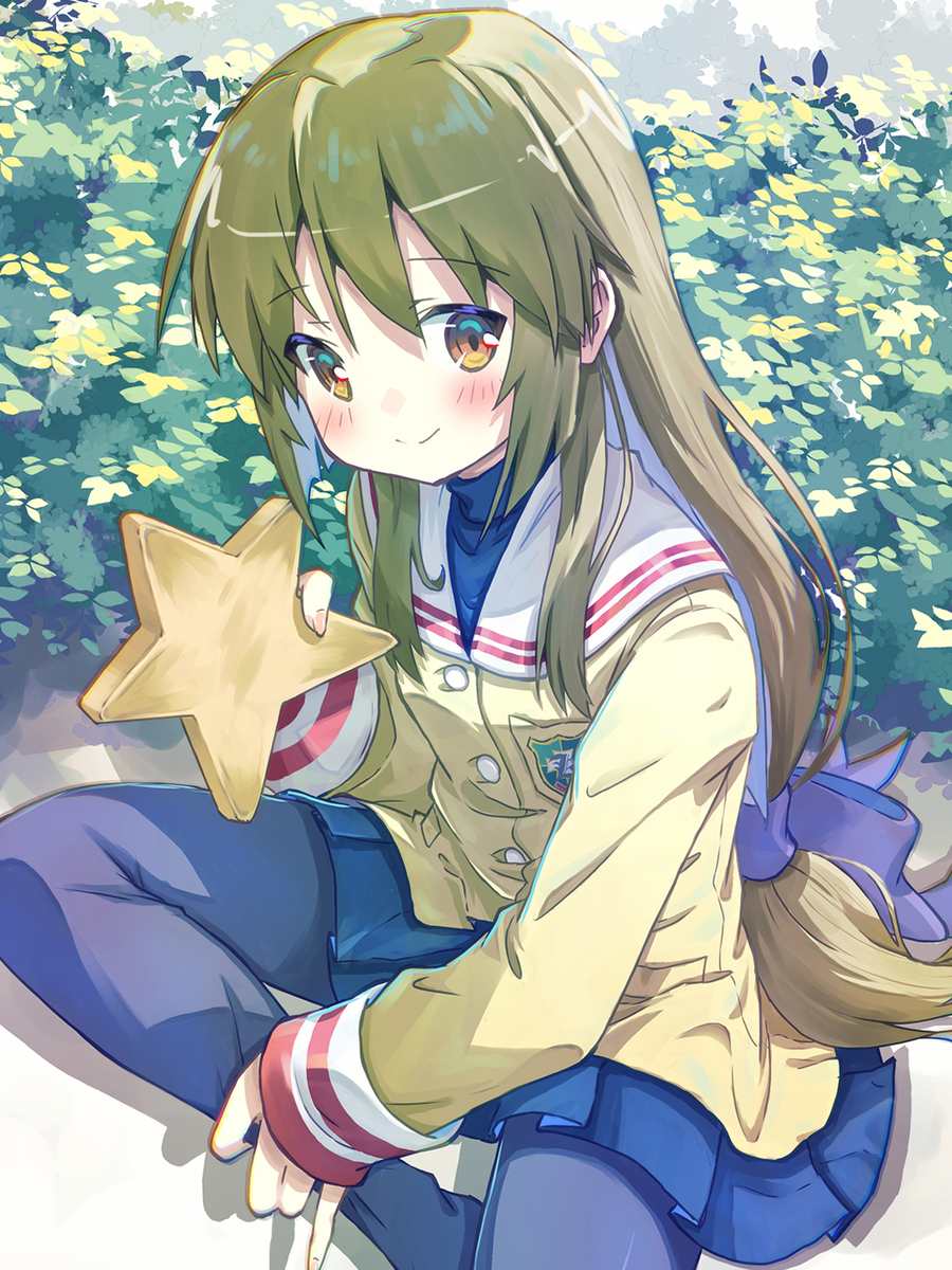 This is a pixiv picture whose title is 伊吹風子.