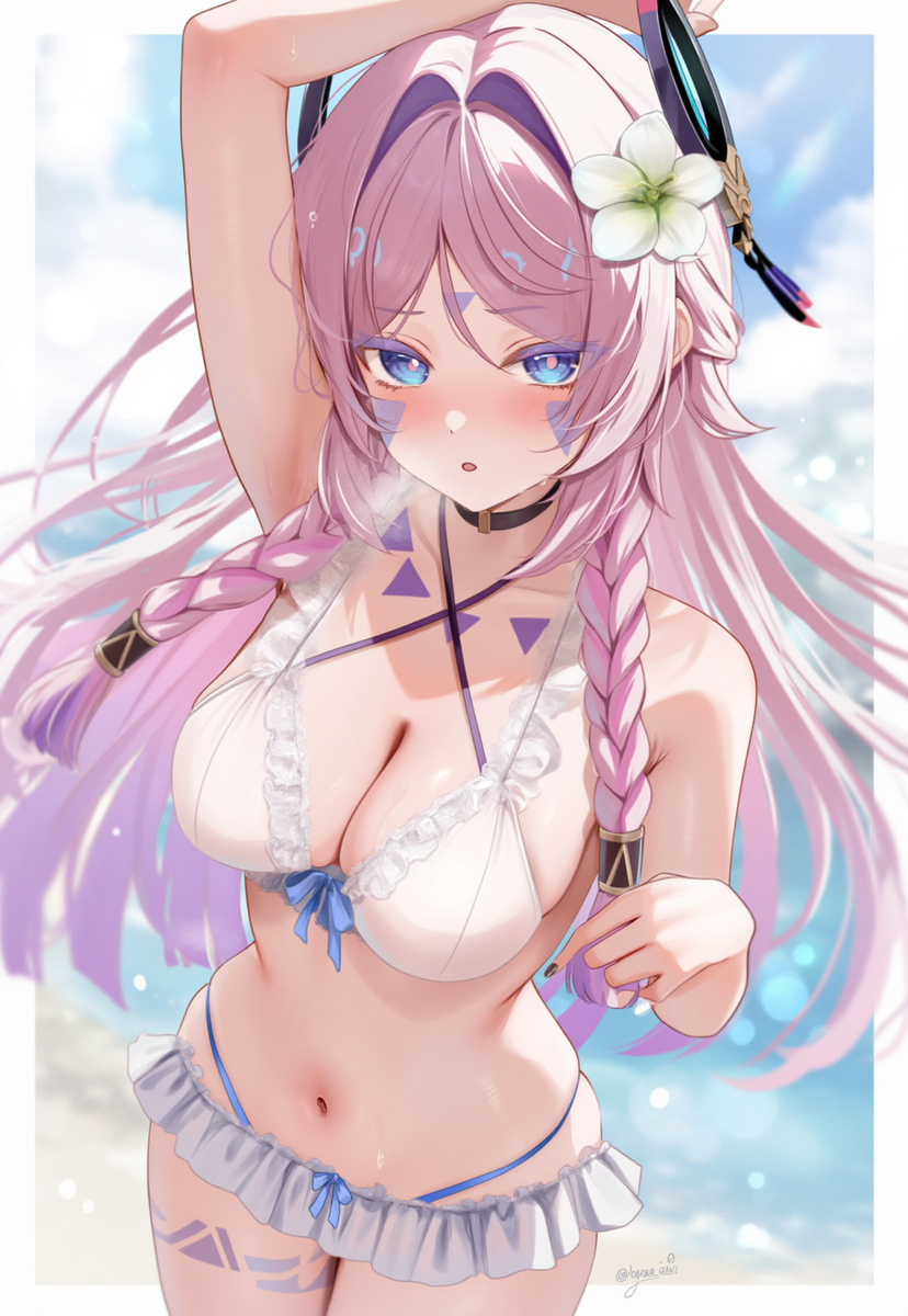 This is a pixiv picture whose title is 水着シトラリ.