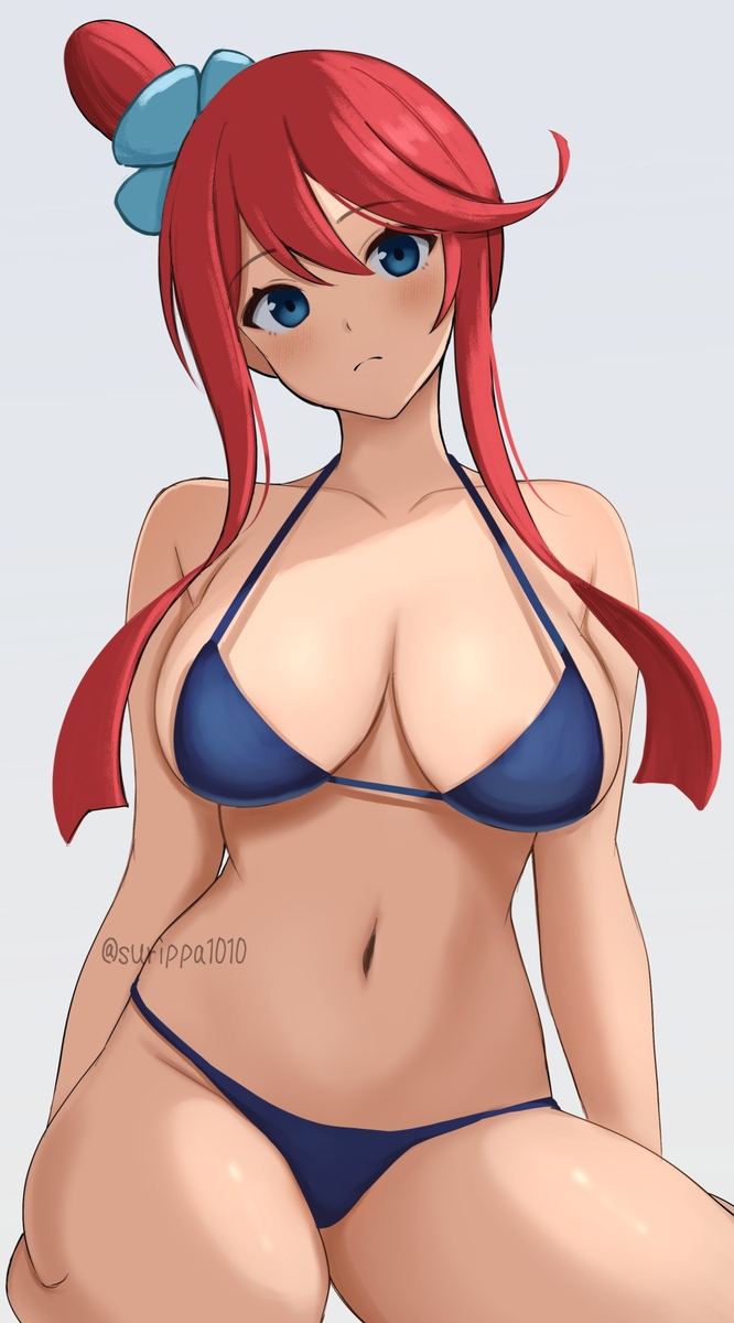 This is a pixiv picture whose title is ポケモン フウロ.