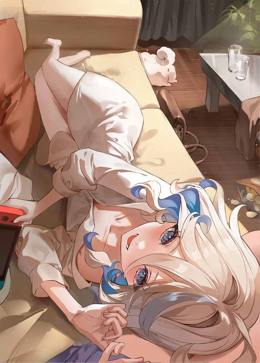 This is a pixiv picture whose title is furina.