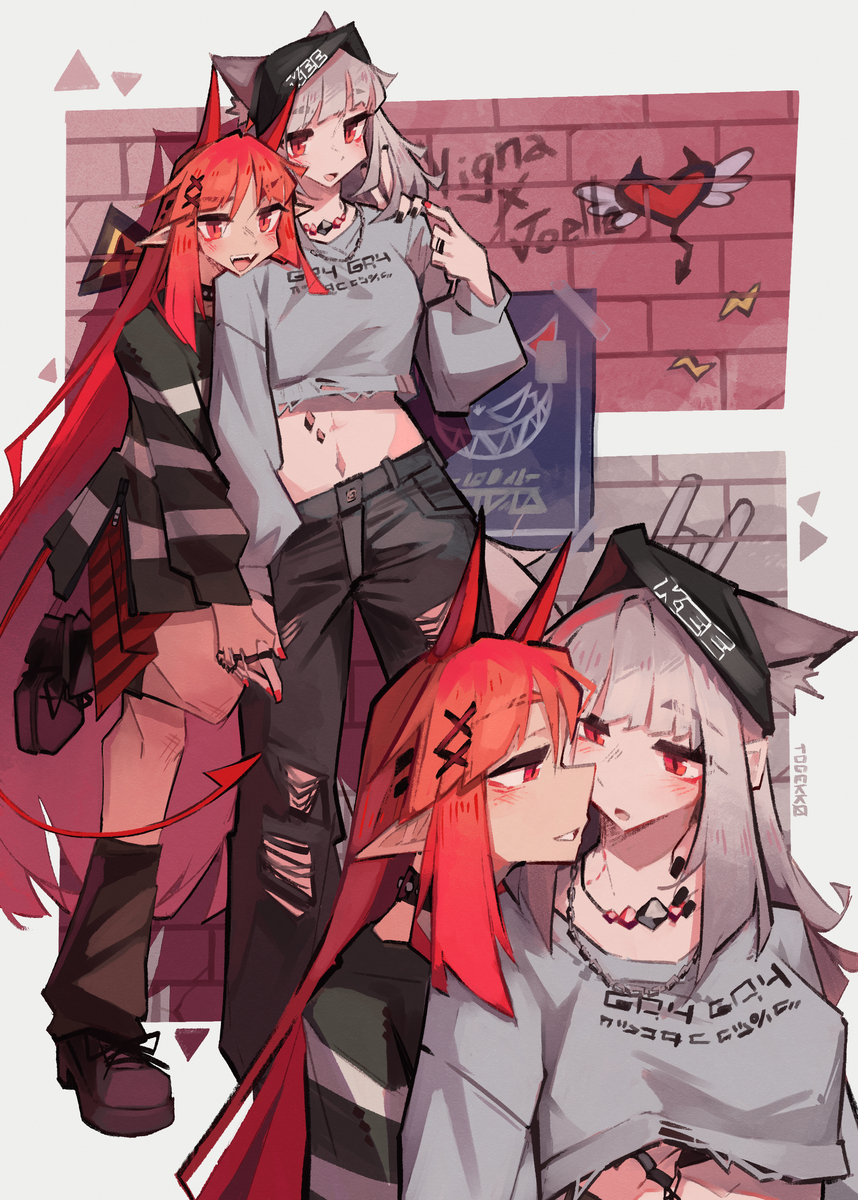 This is a pixiv picture whose title is Time for another date <3.