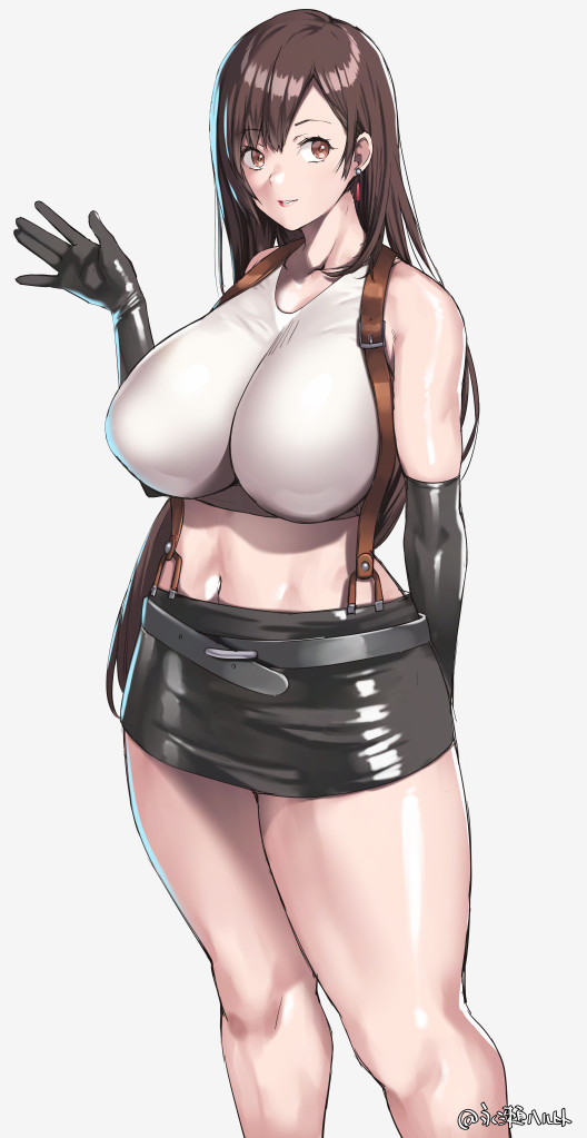 This is a pixiv picture whose title is ティファ.
