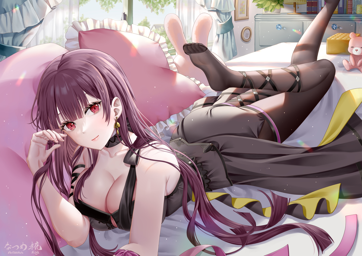 This is a pixiv picture whose title is マキアート／ドールズフロントライン2.