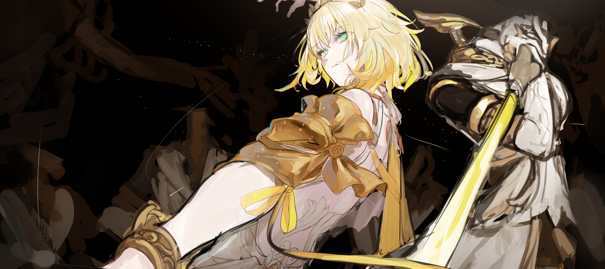 This is a pixiv picture whose title is アグライア.