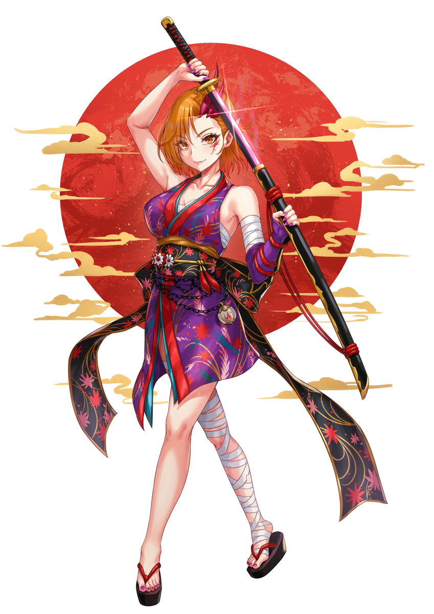 This is a pixiv picture whose title is 【一二三みくり】新キービジュアル.