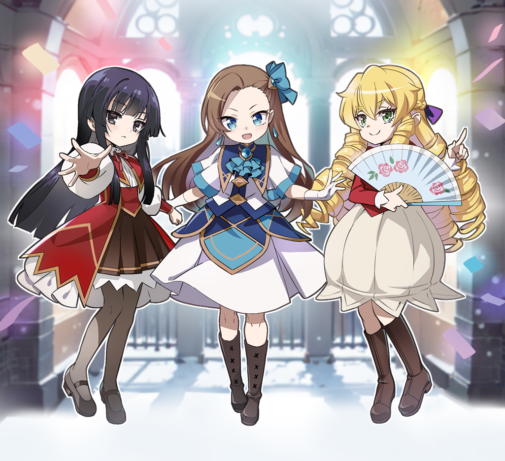 This is a pixiv picture whose title is 乙女ゲームの悪役令嬢.