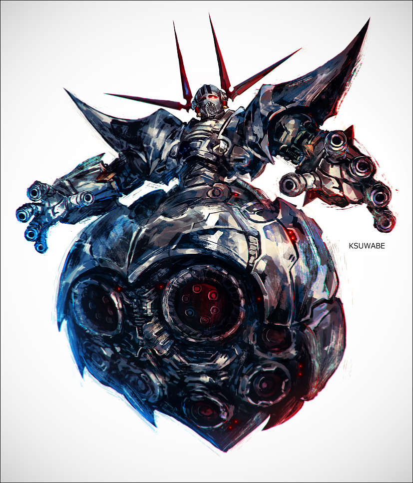 This is a pixiv picture whose title is ジオング（アレンジ）.