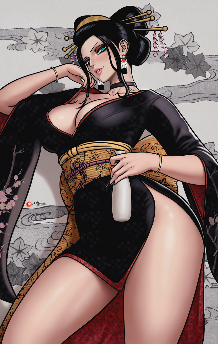 This is a pixiv picture whose title is Nico Robin Oiran.