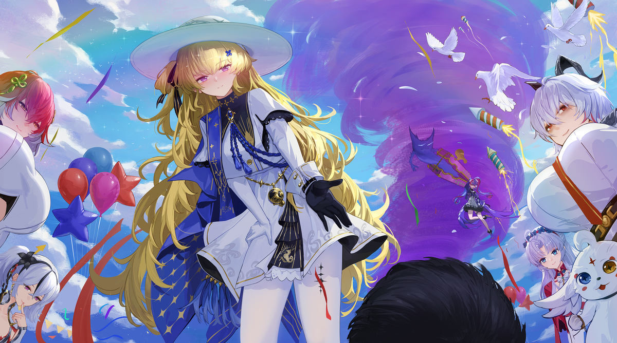 This is a pixiv picture whose title is 菲比.