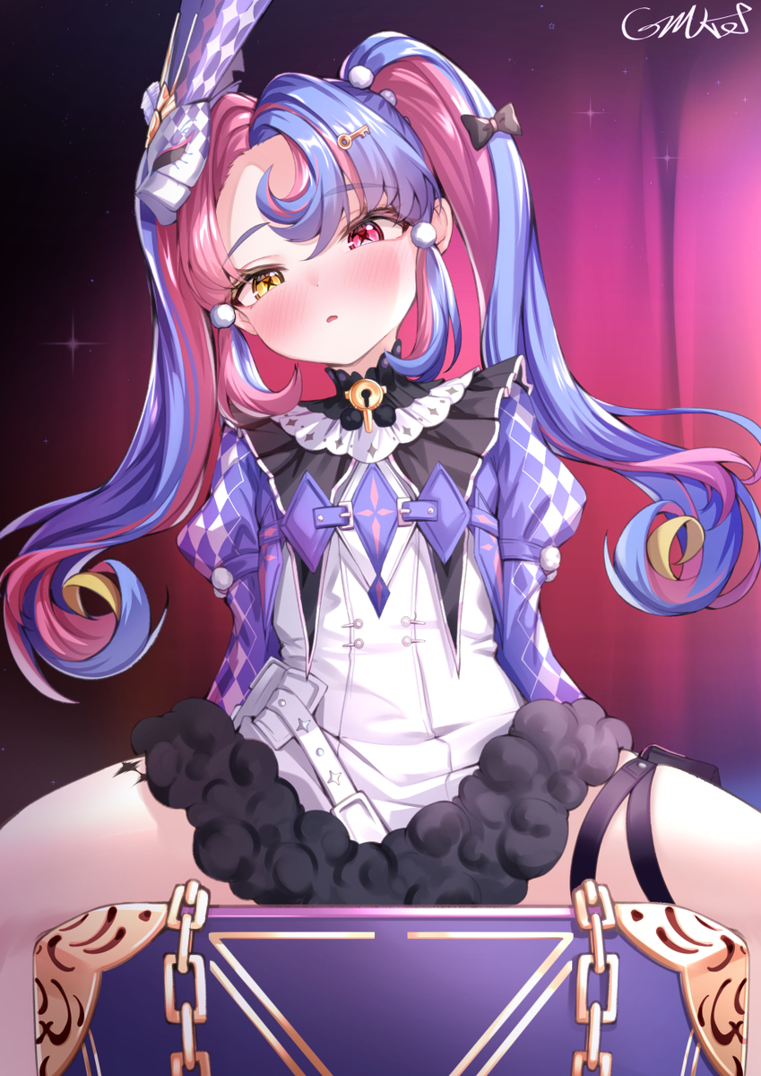 This is a pixiv picture whose title is ロココ.