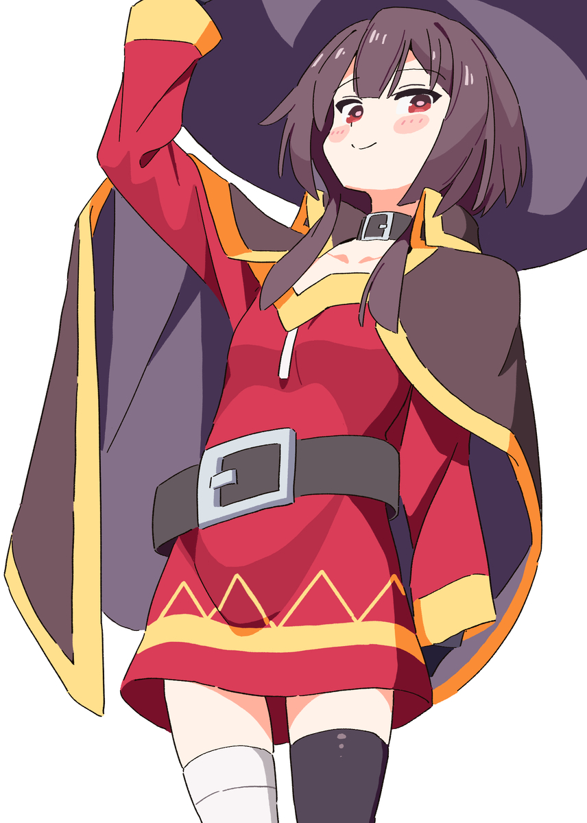 This is a pixiv picture whose title is めぐみん.