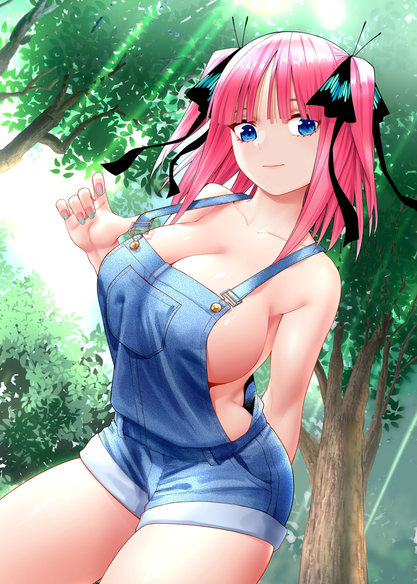 This is a pixiv picture whose title is オーバーオール.