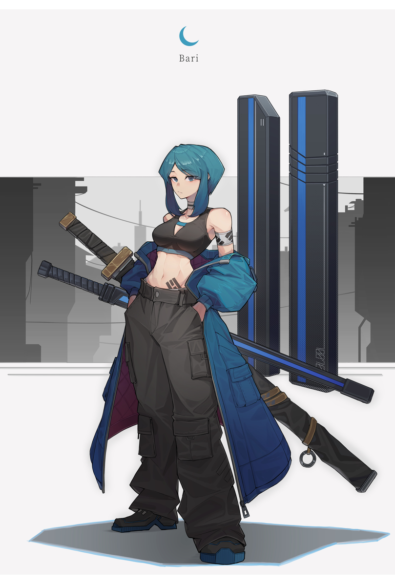 This is a pixiv picture whose title is バリ Bari.