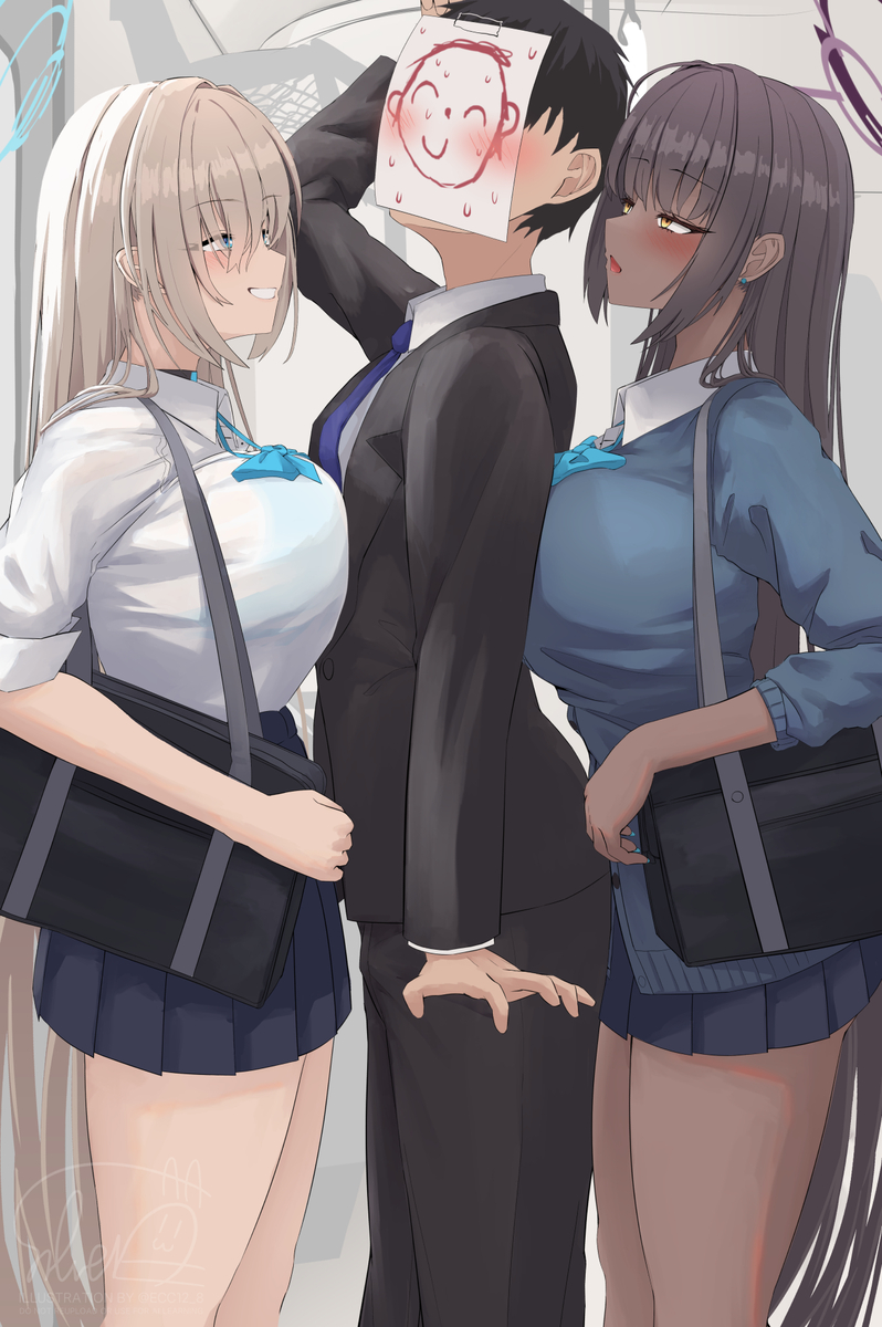 This is a pixiv picture whose title is 🥵.