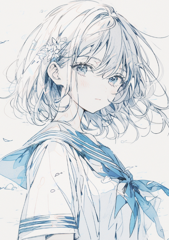 This is a pixiv picture whose title is 『doodle』.