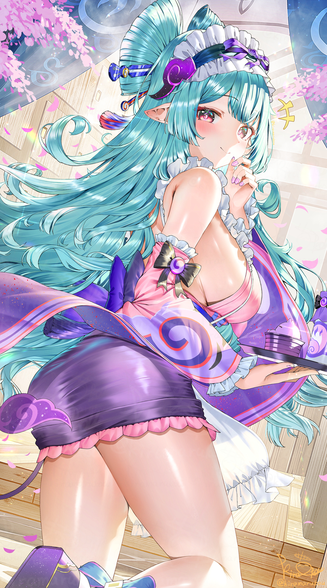This is a pixiv picture whose title is 夢見月瑞希.