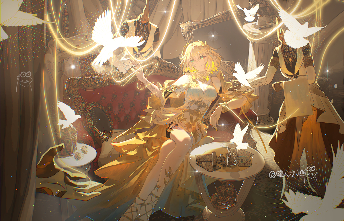 This is a pixiv picture whose title is 🎊🎊.