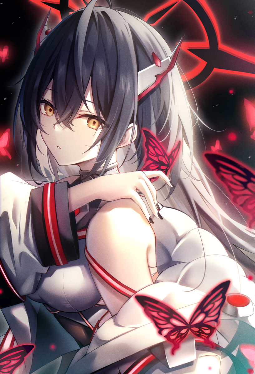 This is a pixiv picture whose title is 終曲を歌い上げましょう.