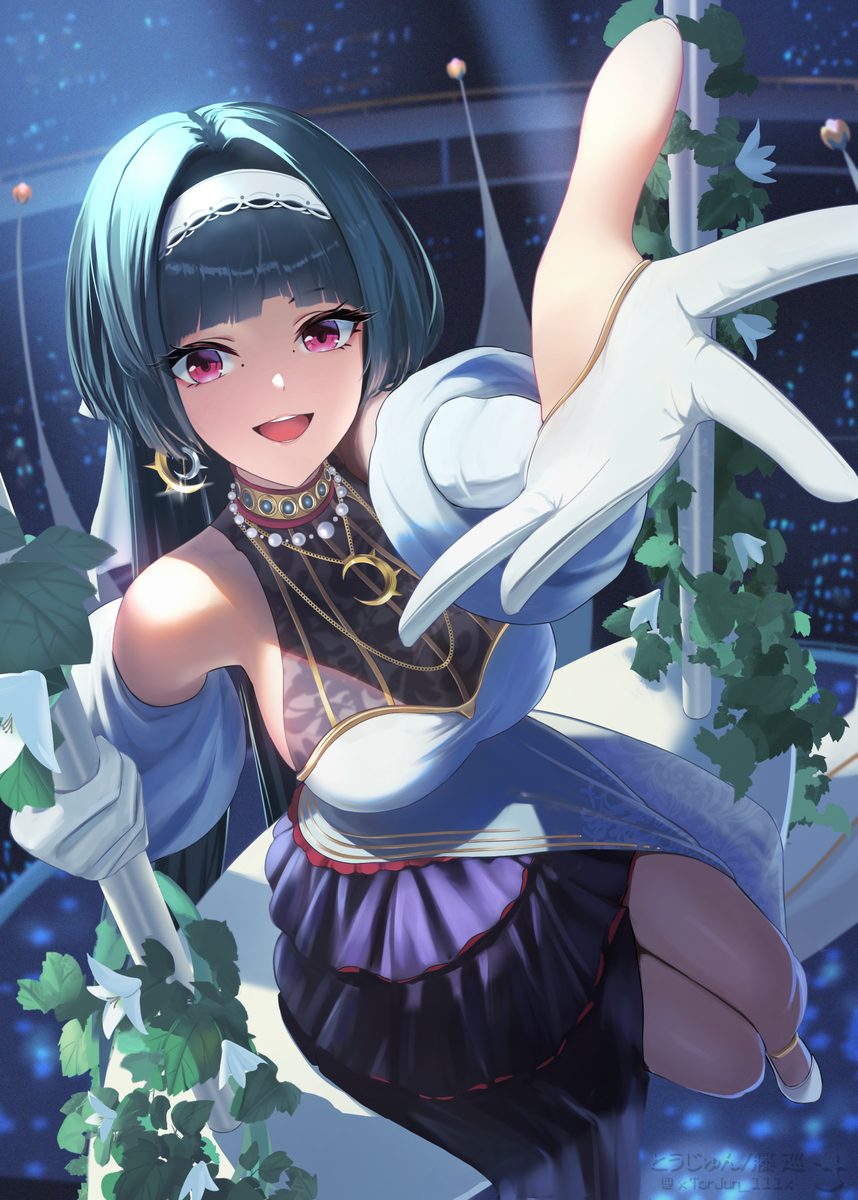 This is a pixiv picture whose title is 「魔法をかけてあげるわ！」/Astra Yao.