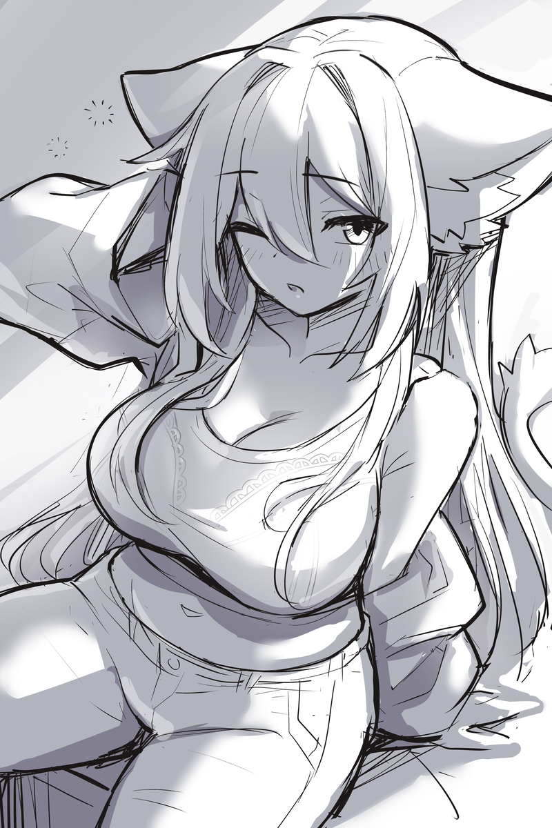 This is a pixiv picture whose title is Sollyz (OC).