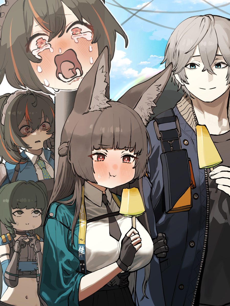 This is a pixiv picture whose title is 주연 버리고 미야비랑 동행 초대 하는날.