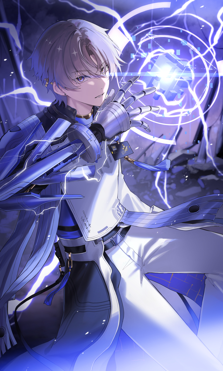 This is a pixiv picture whose title is 【鳴潮】相里要.