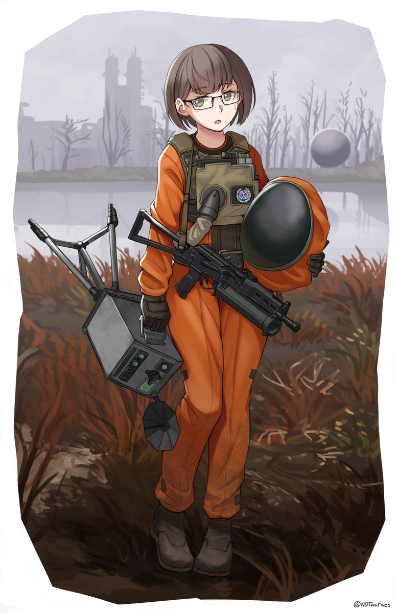 This is a pixiv picture whose title is STALKER 2 - Ecologists.