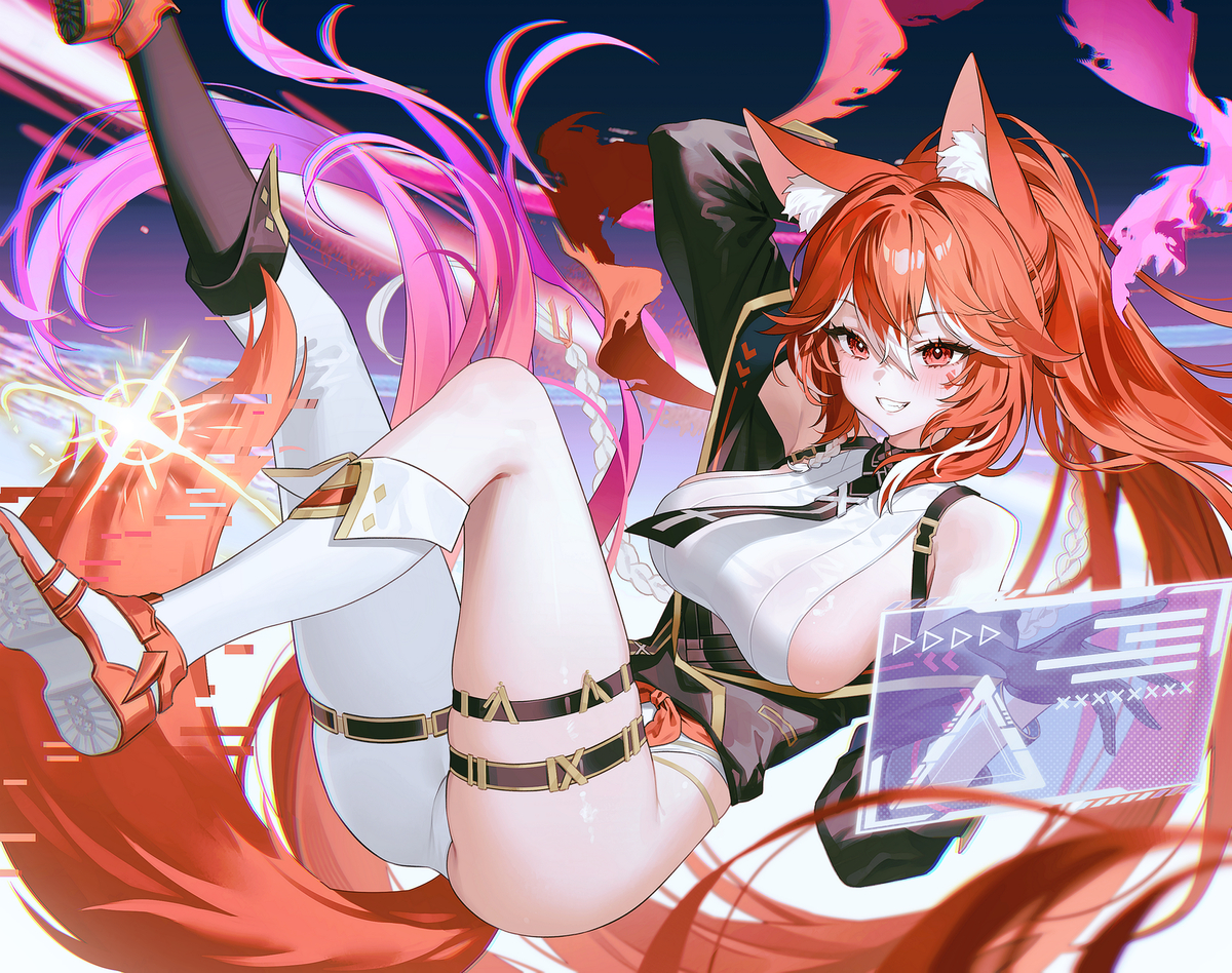 This is a pixiv picture whose title is CM.