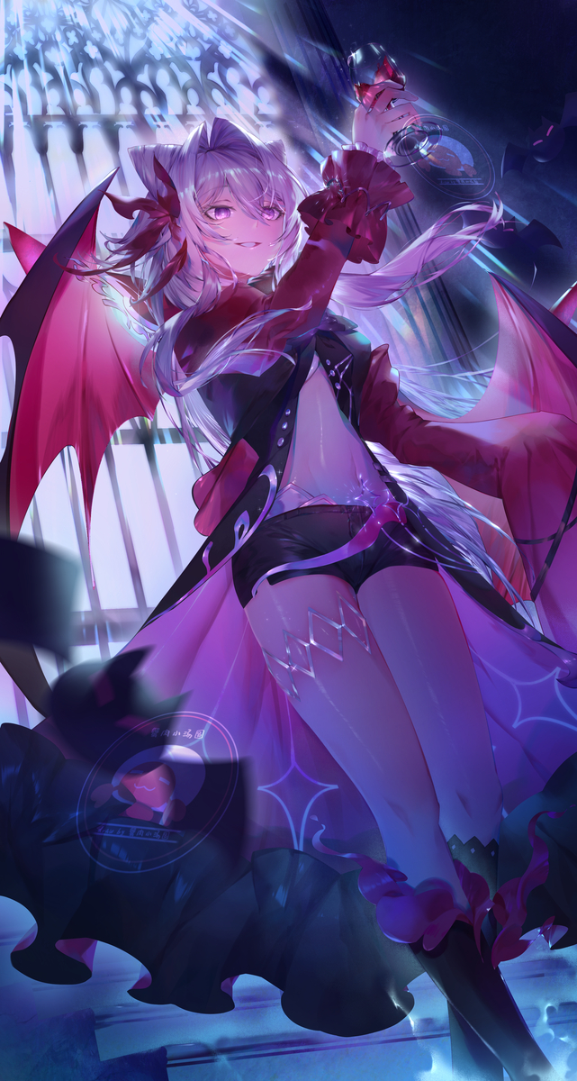 This is a pixiv picture whose title is 鲜血狂宴.