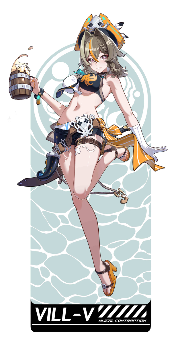 This is a pixiv picture whose title is Vill-V.