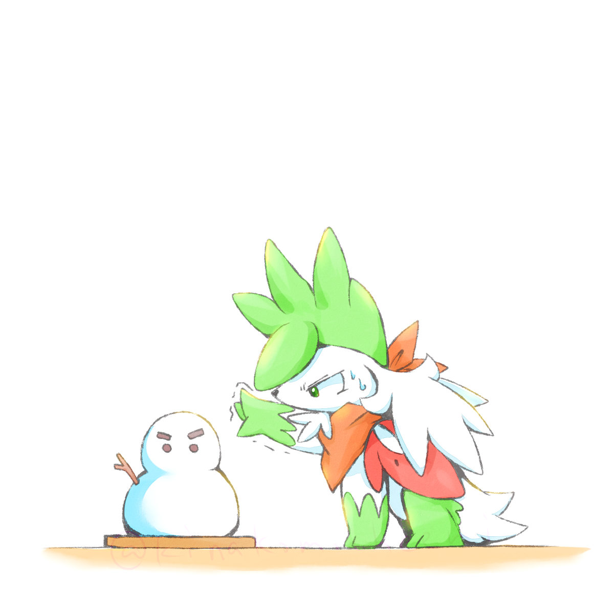 This is a pixiv picture whose title is 克服.