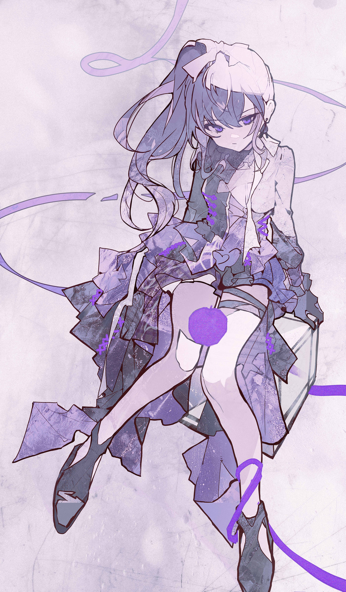 This is a pixiv picture whose title is エンパープル.