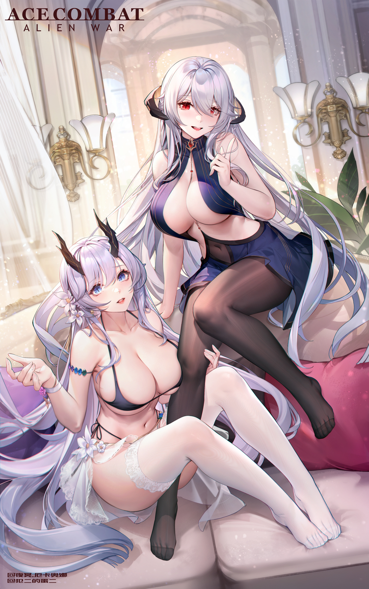 This is a pixiv picture whose title is acaw-假日贺图.