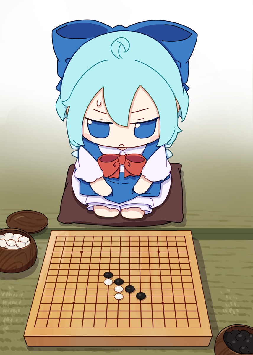 This is a pixiv picture whose title is 五目並べ.