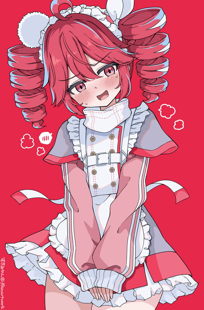 This is a pixiv picture whose title is ジャージメイドテト.