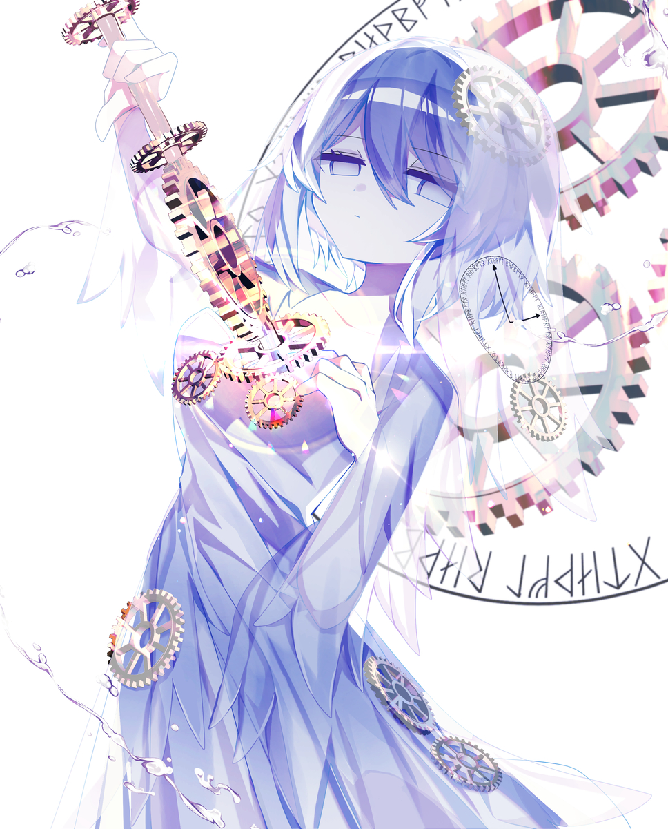 This is a pixiv picture whose title is ⚙️.