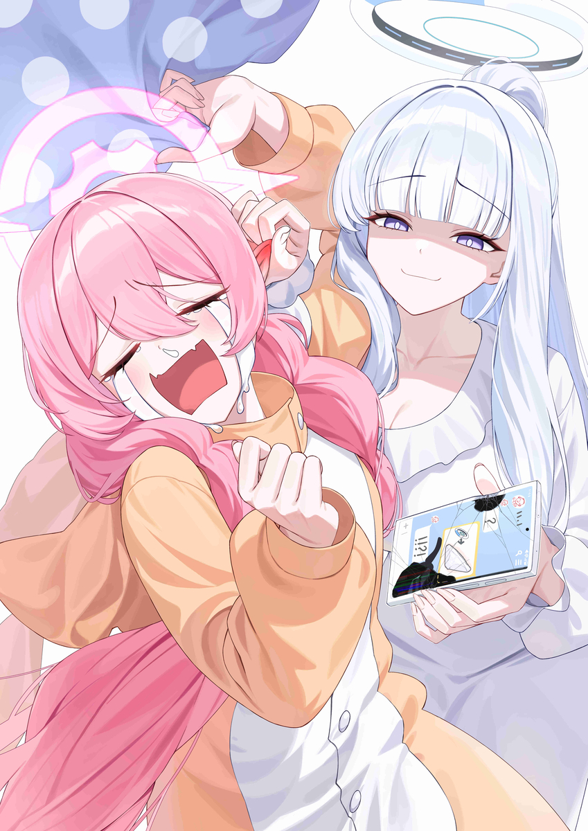 This is a pixiv picture whose title is コユキ&ノア.