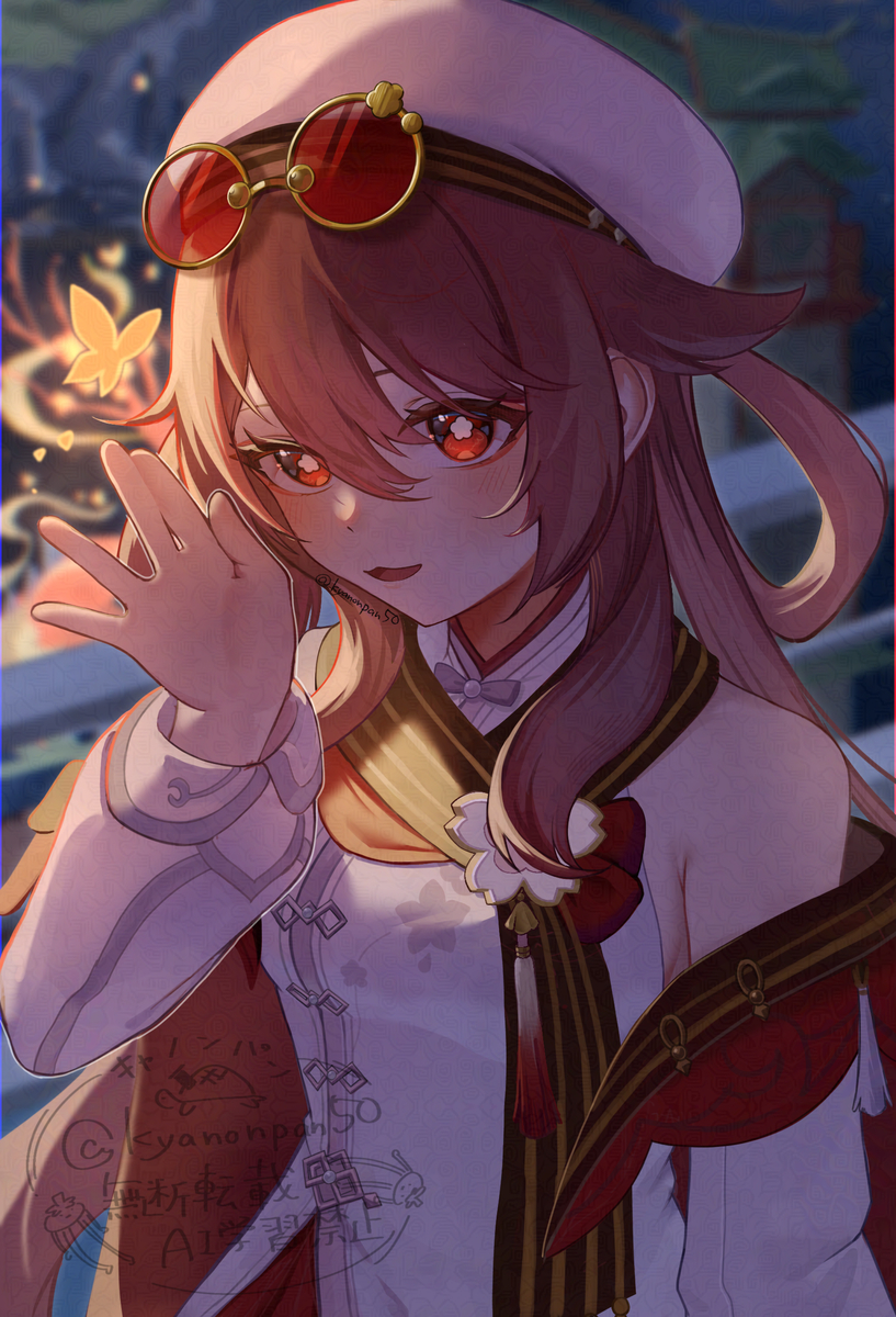 This is a pixiv picture whose title is 来年も一緒に行こうね.