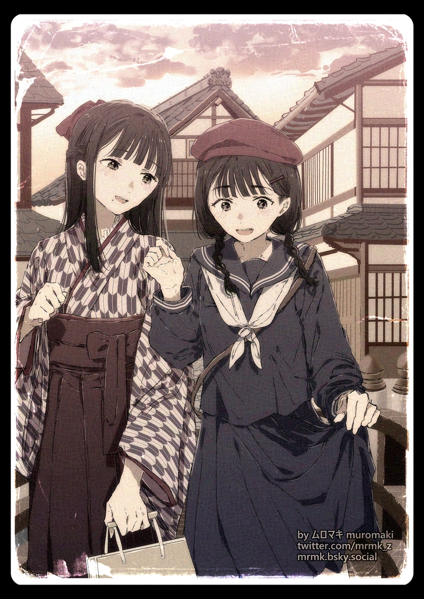 This is a pixiv picture whose title is セーラー服元年.